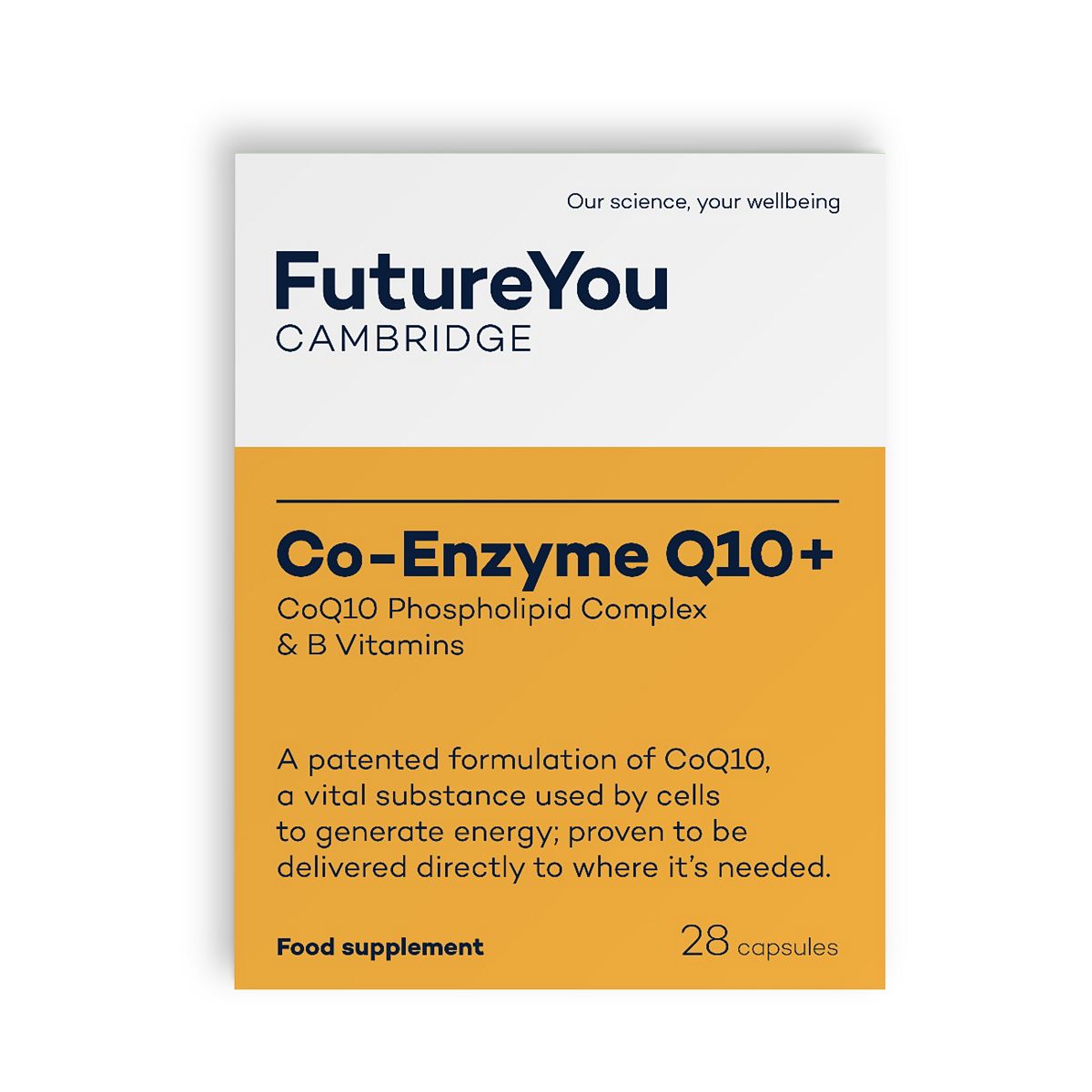 FutureYou Cambridge Co-Enzyme Q10+ 28 Capsules