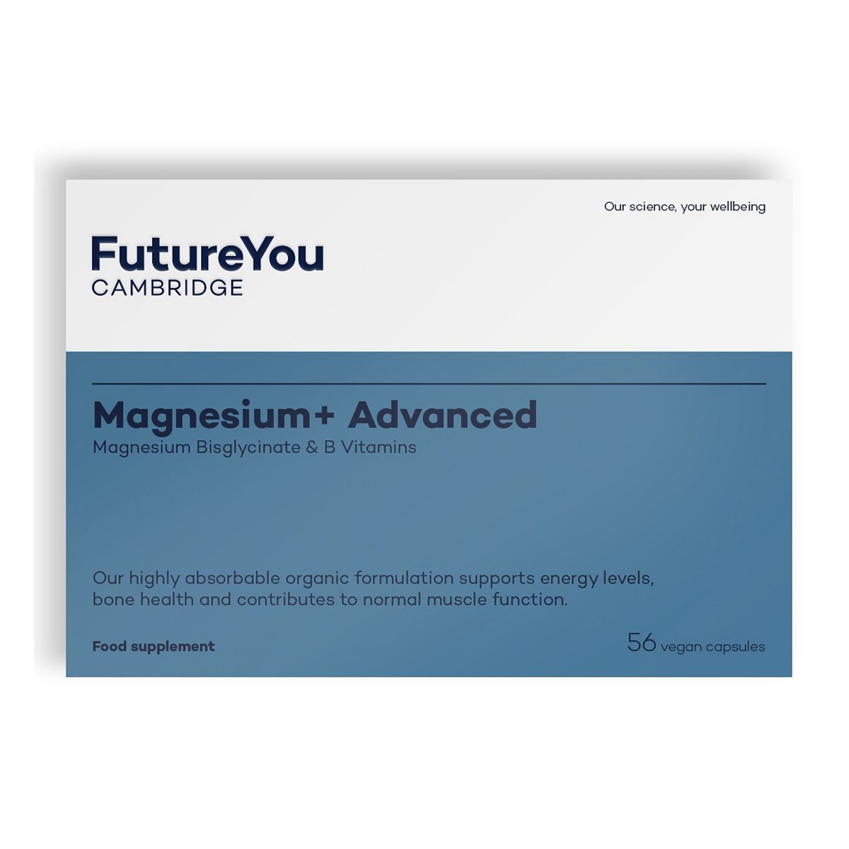 FutureYou Cambridge Magnesium+ Advanced 56 vegan caps