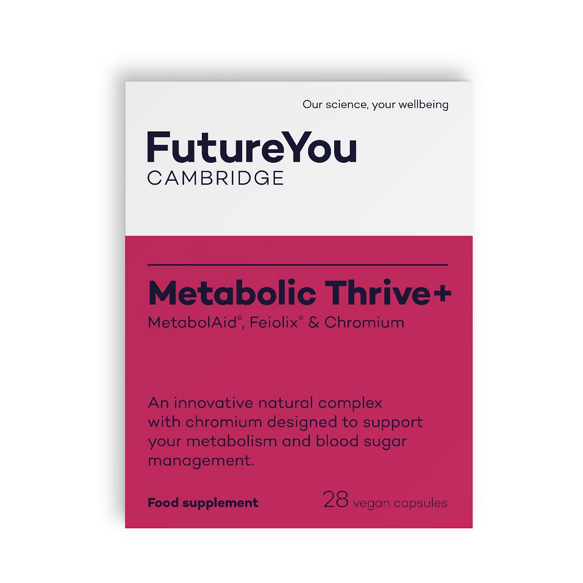 FutureYou Cambridge Metabolic Thrive+ 28 Capsules