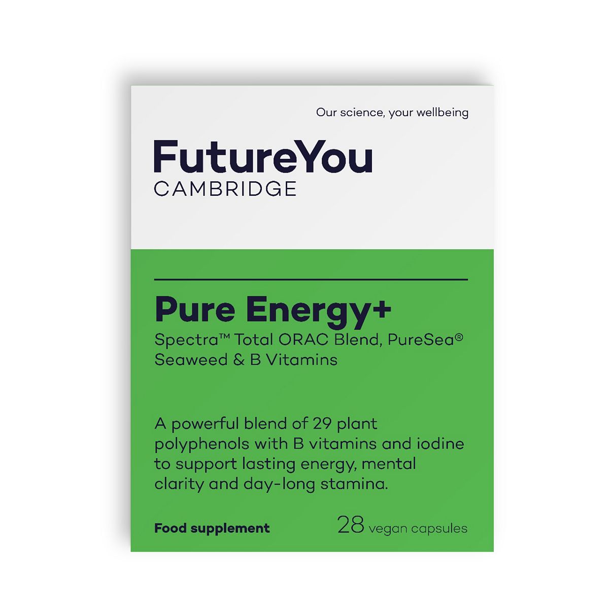 FutureYou Cambridge Pure Energy+ 28 Capsules