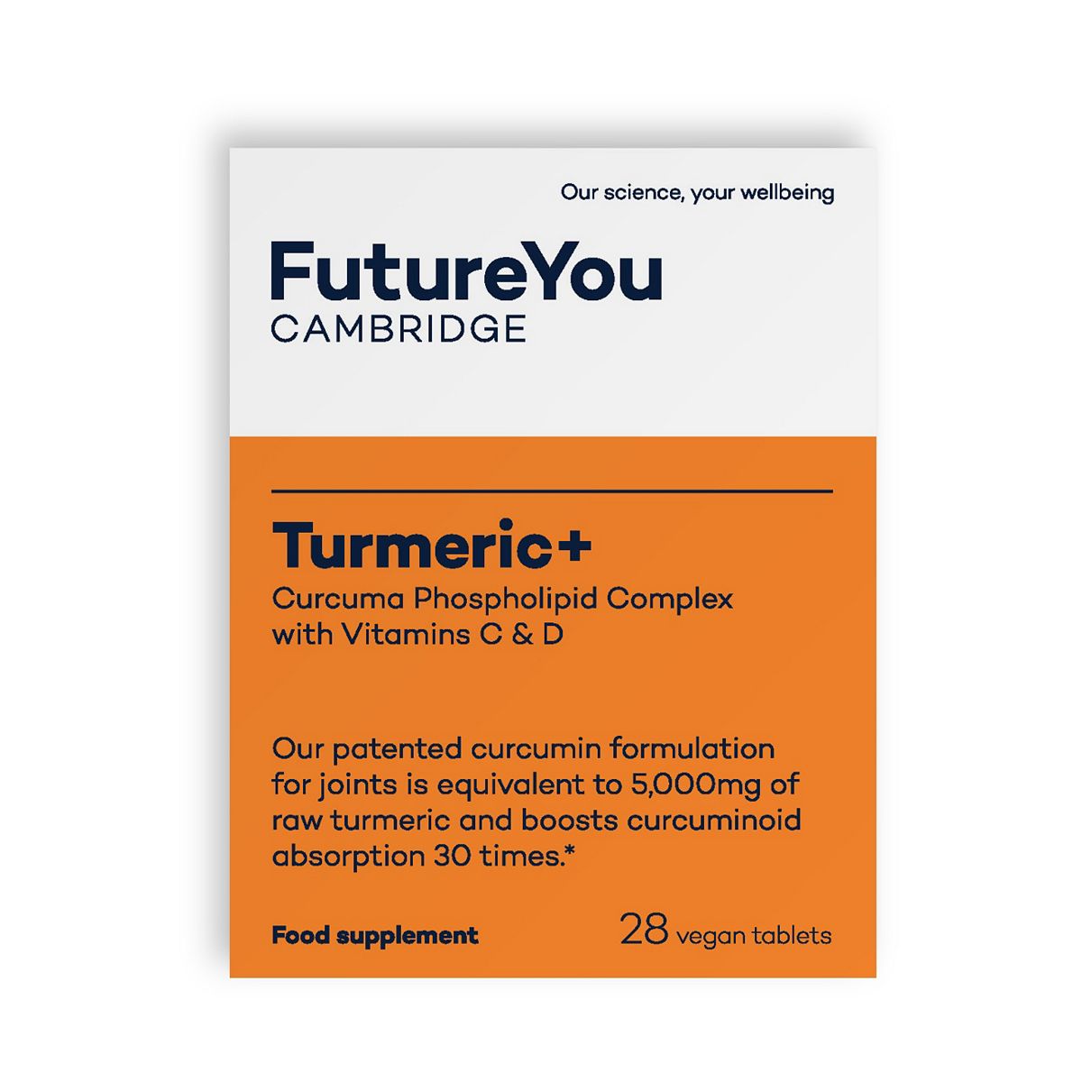 FutureYou Cambridge Turmeric+ 28 Tablets