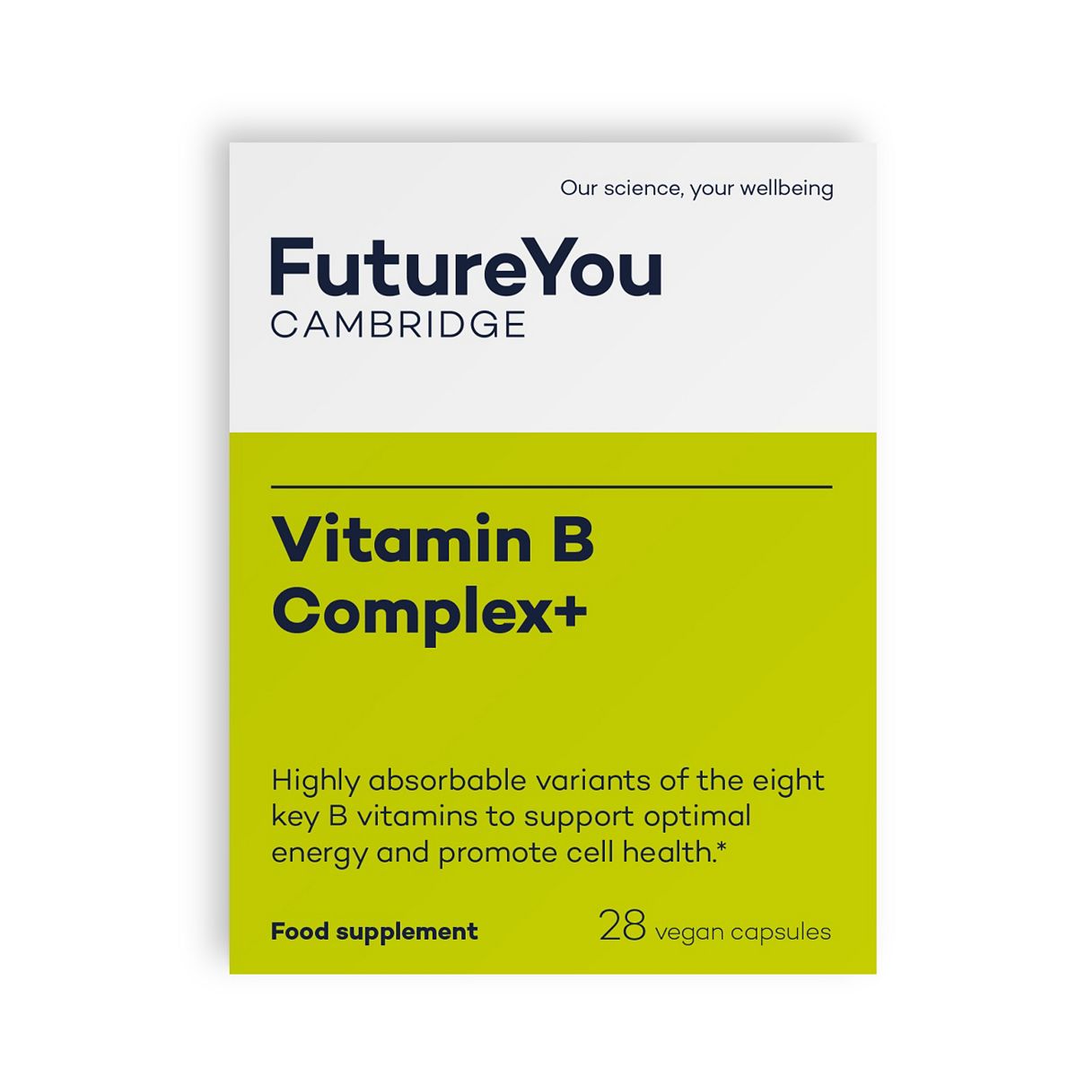 FutureYou Cambridge Vitamin B Complex+ 28 Capsules