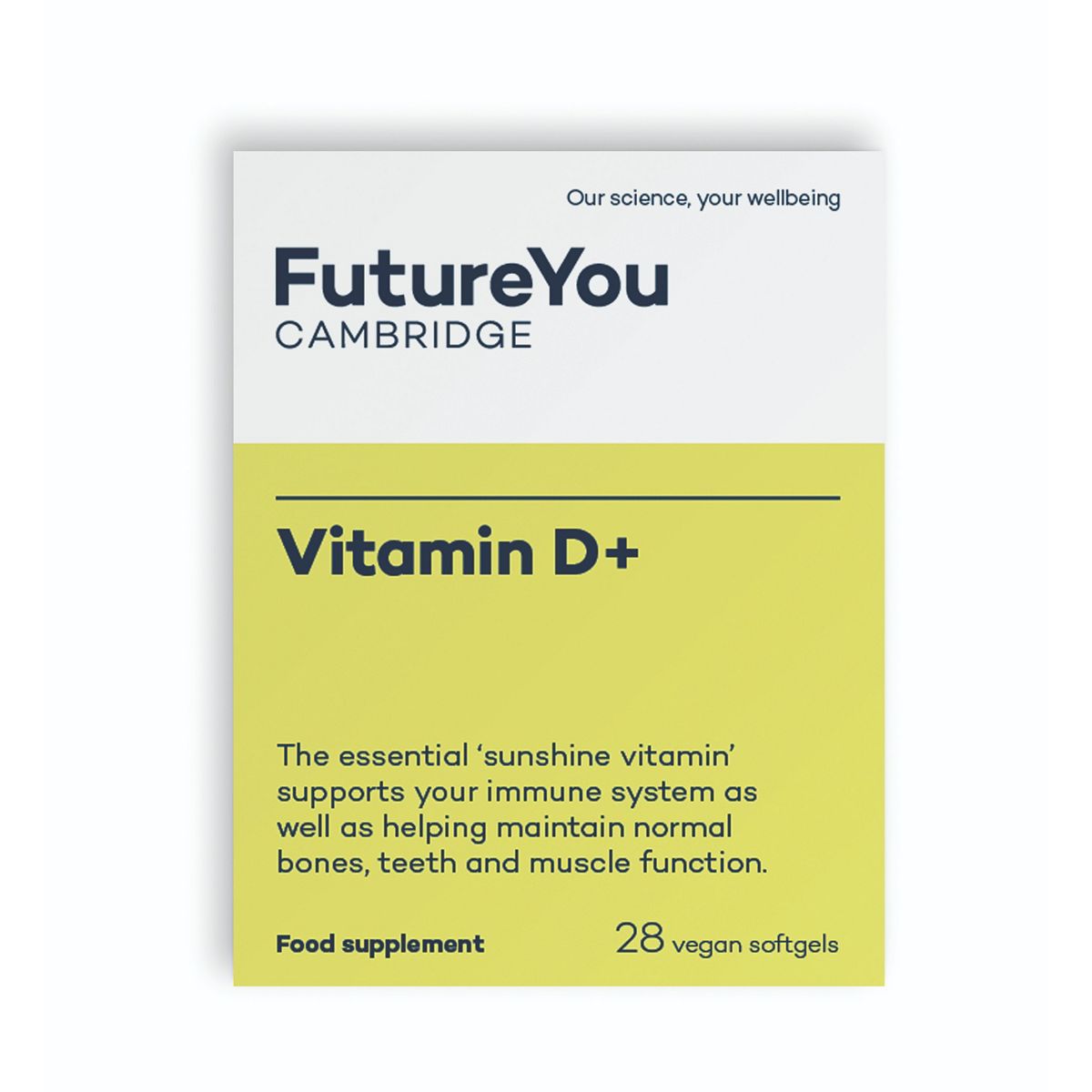 FutureYou Cambridge Vitamin D+ 28 Softgels