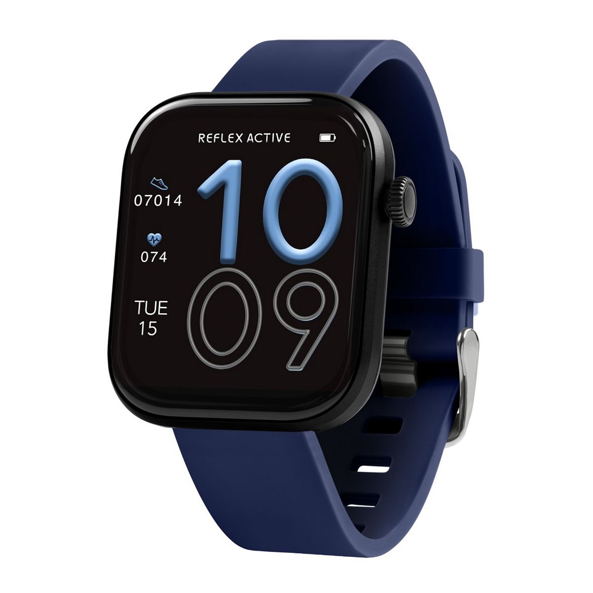 Reflex Active Spectra Navy Silicone Strap Smart Watch