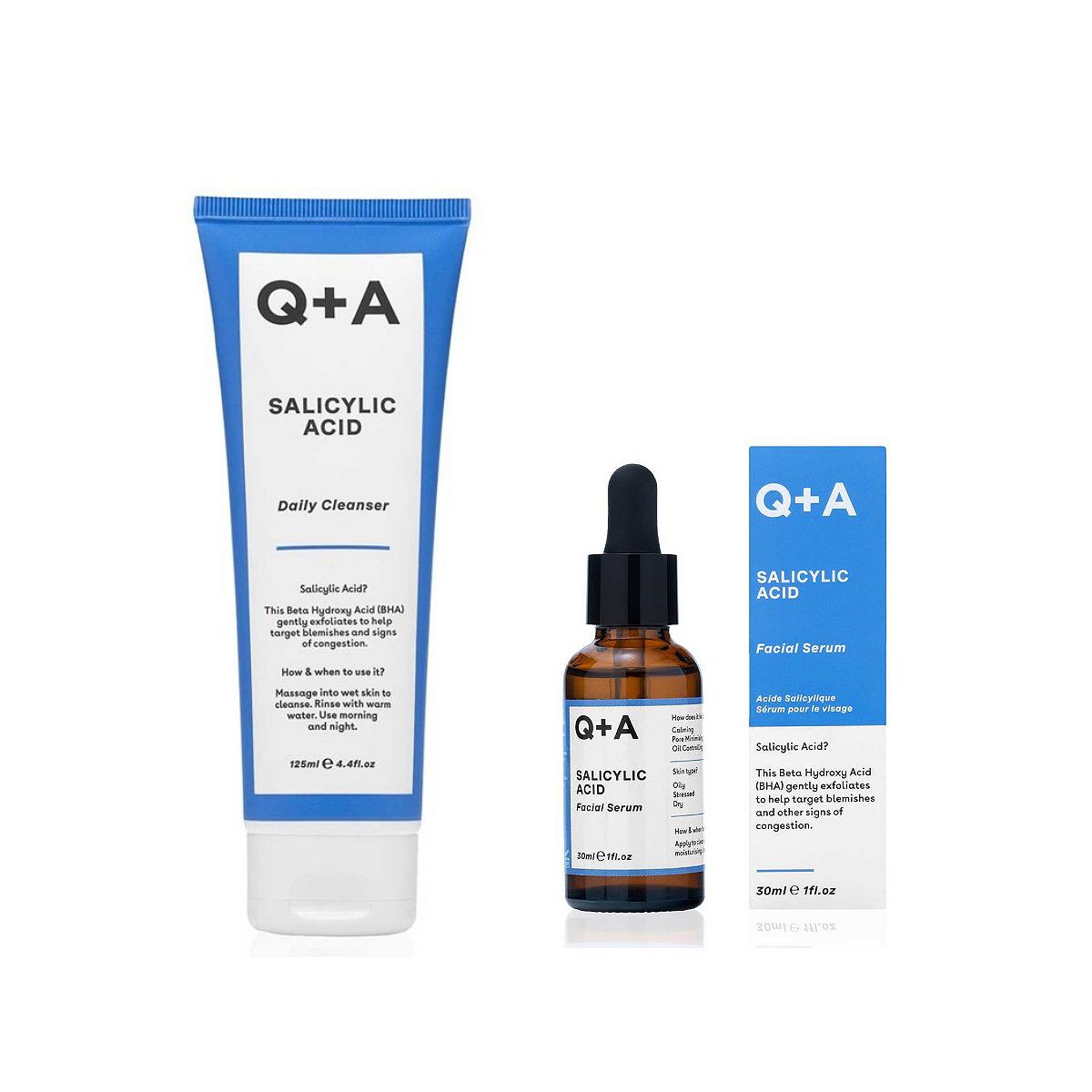 Q+A Clear Skin Duo