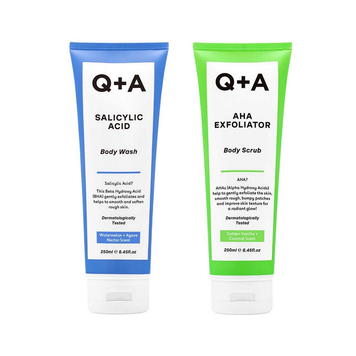 Q+A Body Bestsellers Duo