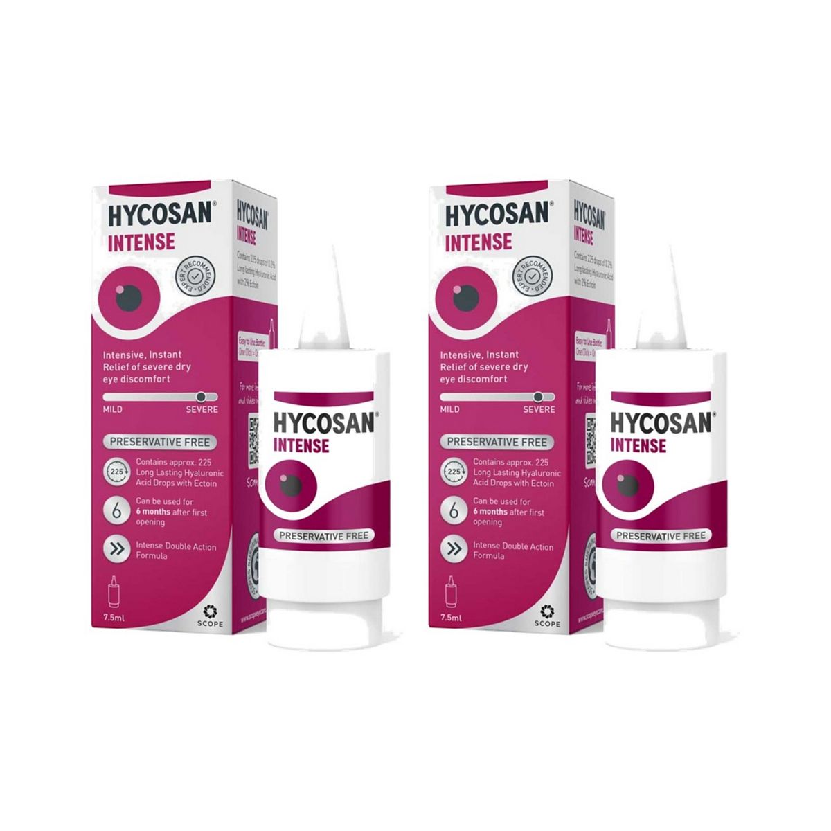 Hycosan Intense Eye Drops 2S Bundle