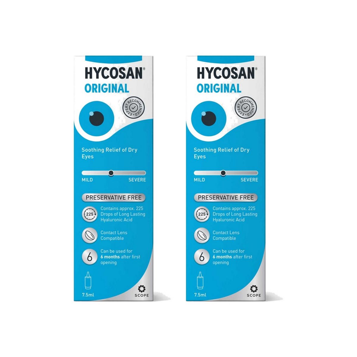 Hycosan Original Eye Drops 2S Bundle