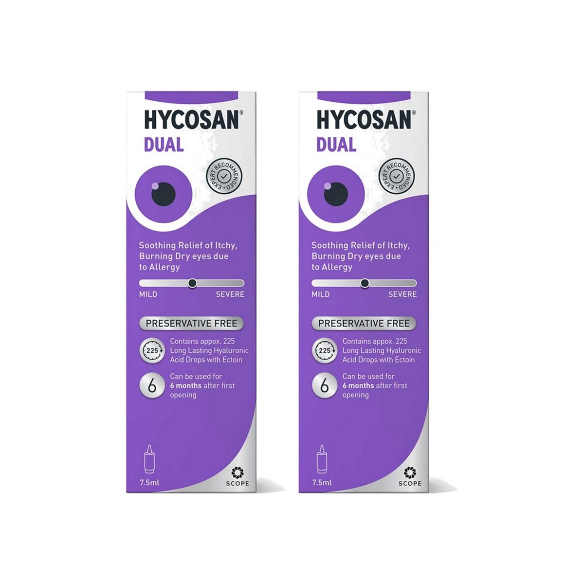 Hycosan Dual Eye Drops 2S Bundle