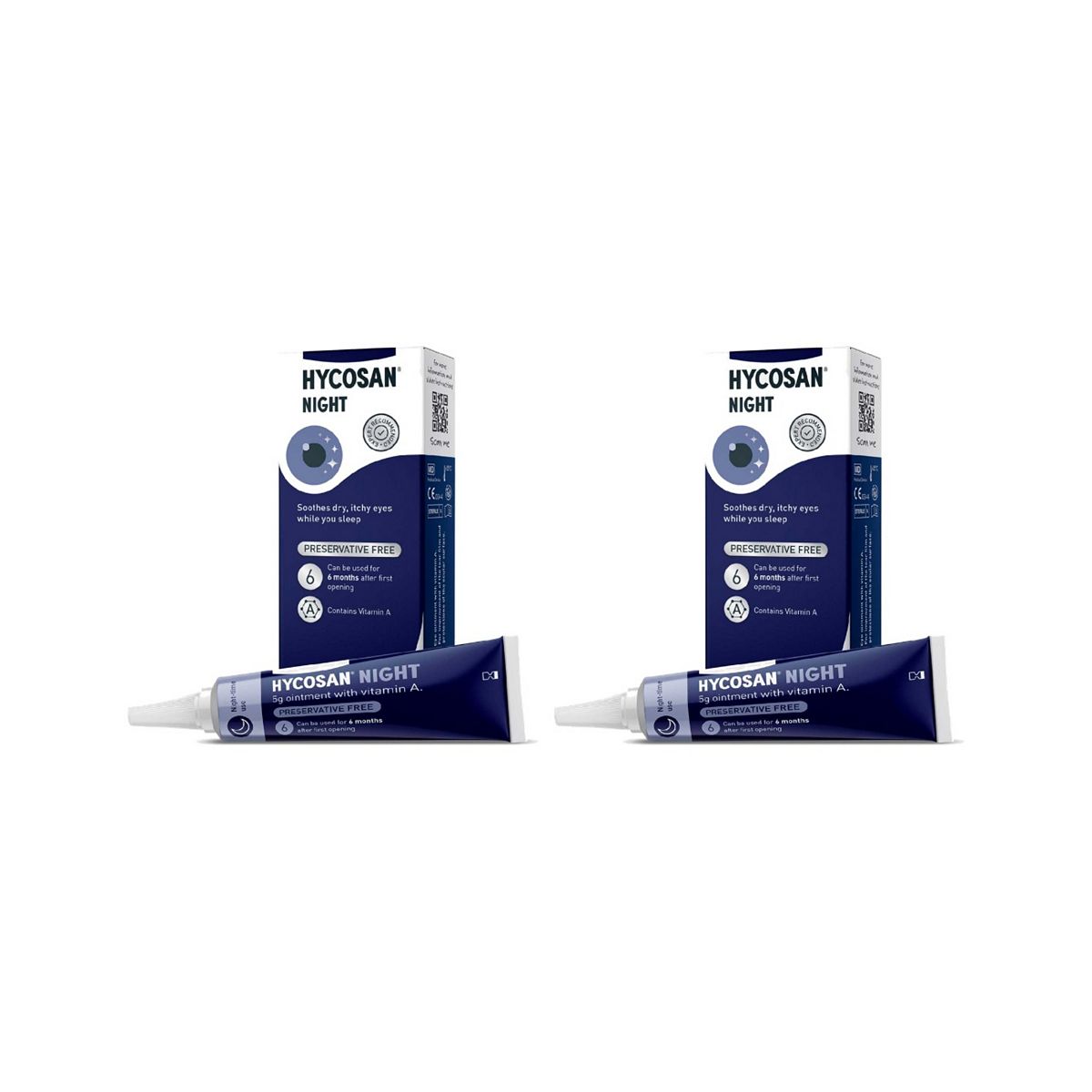 Hycosan Night Eye Ointment 2S Bundle