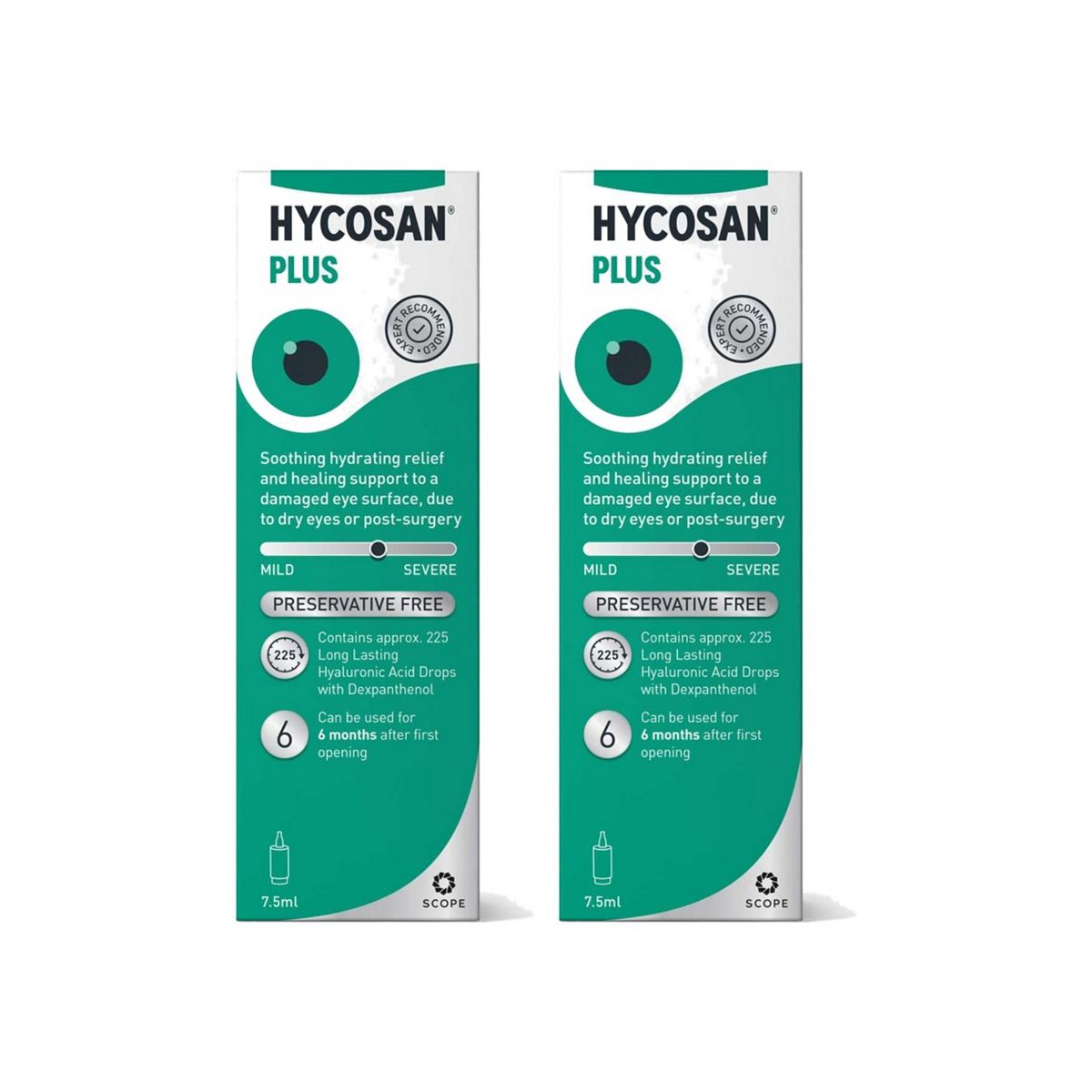 Hycosan Plus Eye Drops 2S Bundle