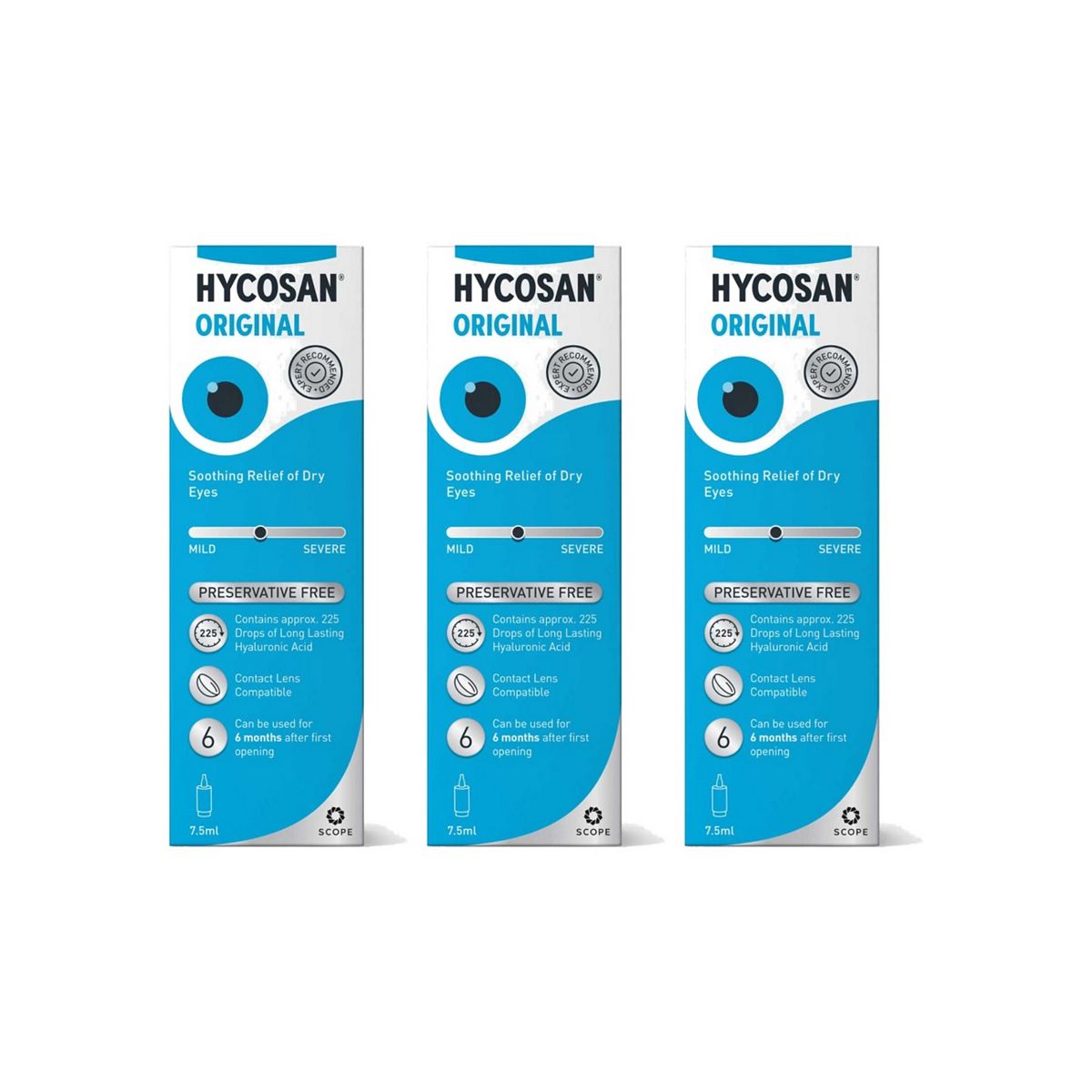 Hycosan Original Eye Drops 3S Bundle