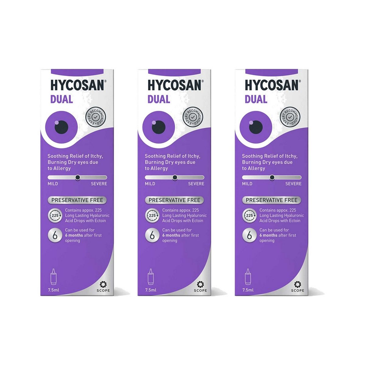 Hycosan Dual Eye Drops 3S Bundle